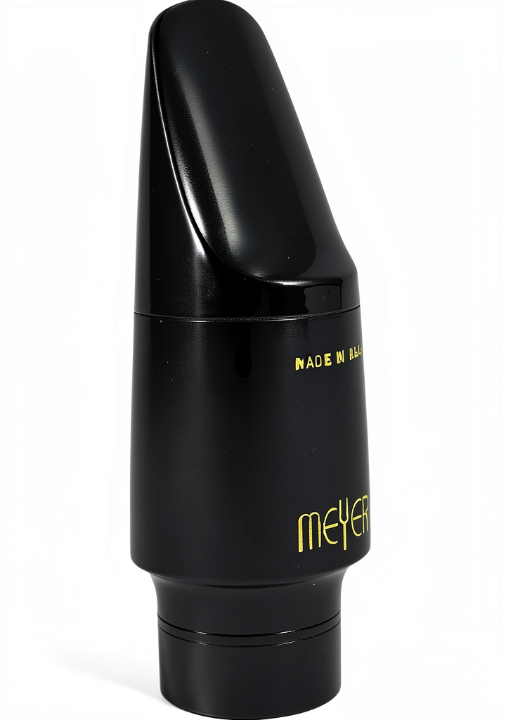 Yamaha soprano saxophone mouthpiece installed on a saxophone