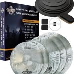SoundPier Low Volume Cymbal Pack Drum Mute Pads 12pcs Set-0