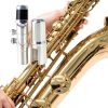 Yibuy84 Nickel Soprano Saxophone Mouthpiece-1