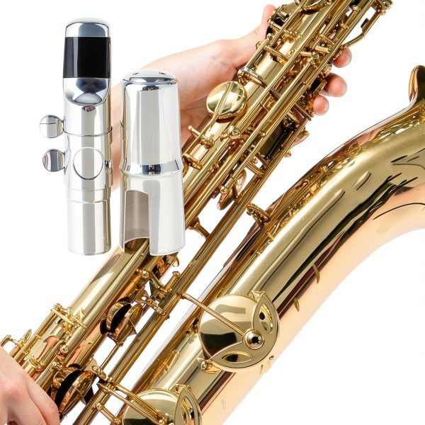 Yibuy84 Nickel Soprano Saxophone Mouthpiece-1
