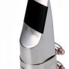 Yibuy84 Nickel Soprano Saxophone Mouthpiece-4