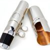 Yibuy84 Nickel Soprano Saxophone Mouthpiece-2