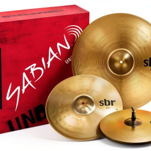 Sabian Brass Cymbal Set 3kg Performance Design-0