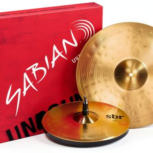 Sabian SBR5001 Brass Cymbal Set for Beginners-0