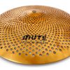 Arborea Low Volume Hi Hat Cymbal 14 Inch Quiet Practice Set-5