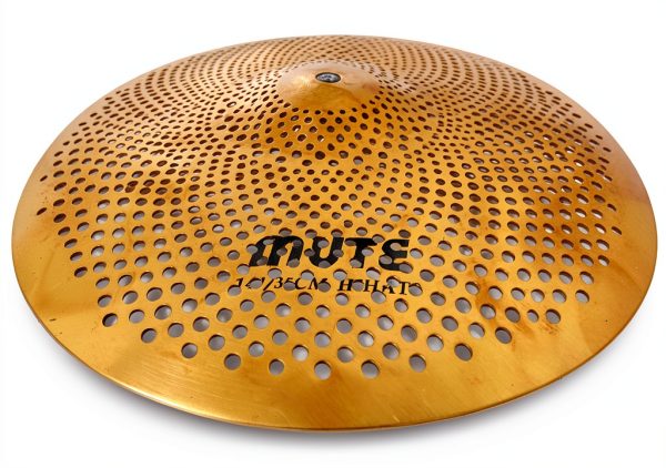 Arborea Low Volume Hi Hat Cymbal 14 Inch Quiet Practice Set-5
