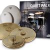 Zildjian Low Volume L80 Cymbal Pack with Remo Silentstroke Heads –-1