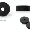 Meideal Cymbal Accessory Set 21pcs Black Kit with Felt and Bolts-4