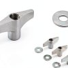 Meideal Cymbal Accessory Set 21pcs Black Kit with Felt and Bolts-1