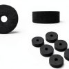 Meideal Cymbal Accessory Set 21pcs Black Kit with Felt and Bolts-3