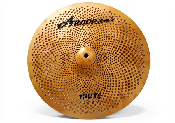 Arborea Low Volume Hi Hat Cymbal 14 Inch Quiet Practice Set-2