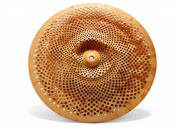 Arborea Low Volume Hi Hat Cymbal 14 Inch Quiet Practice Set-6