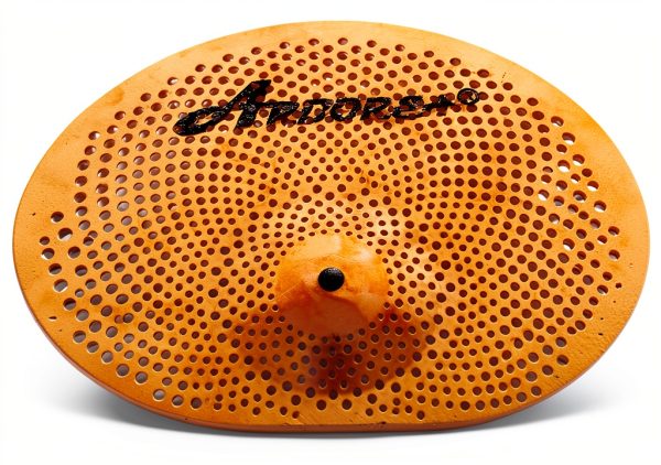 Arborea Low Volume Hi Hat Cymbal 14 Inch Quiet Practice Set-4
